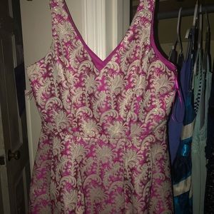 pink prom dress short, size woman’s small